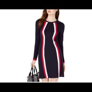 Tommy Hilfiger Contour Stripe Knit Dress